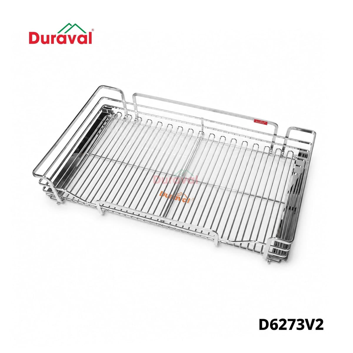 Giá xoong nồi inox 304 nan oval Duraval D6273V2