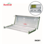 Bộ giá bát đĩa cố định 2 tầng inox 304 Duraval D6261