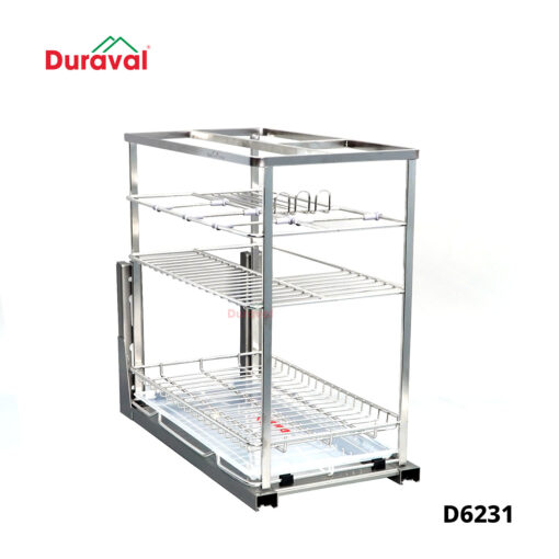 Giá gia vị inox 304 Duraval D6231