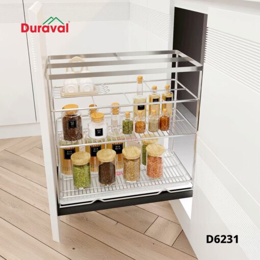 Giá gia vị inox 304 Duraval D6231