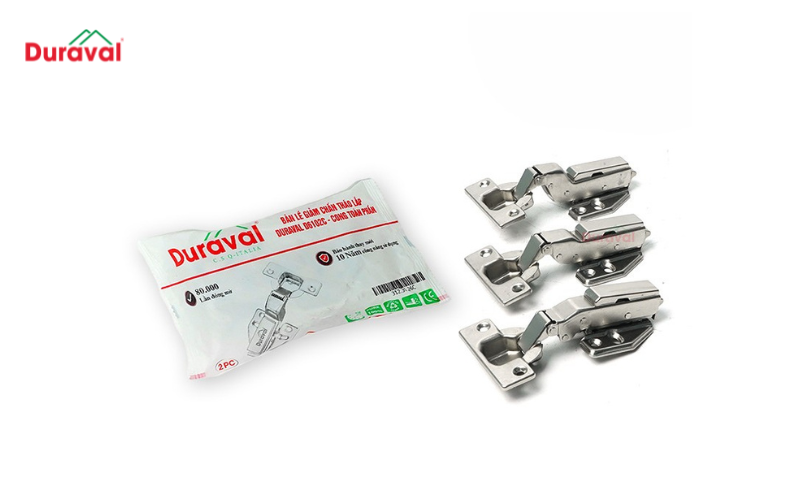 Hình ảnh sản phẩm bản lề giảm chấn tháo lắp Duraval D6102