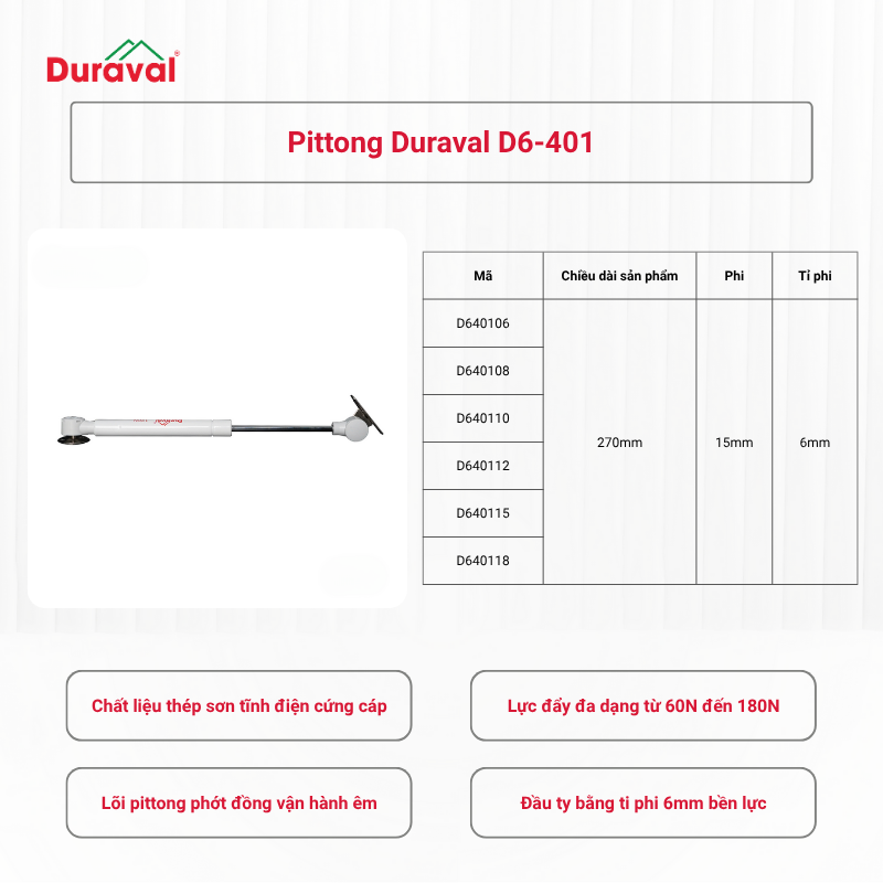 Pittong Duraval D6-401