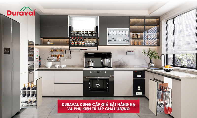 Duraval - Địa chỉ cung cấp phụ kiện tủ bếp thông minh, chất lượng cao
