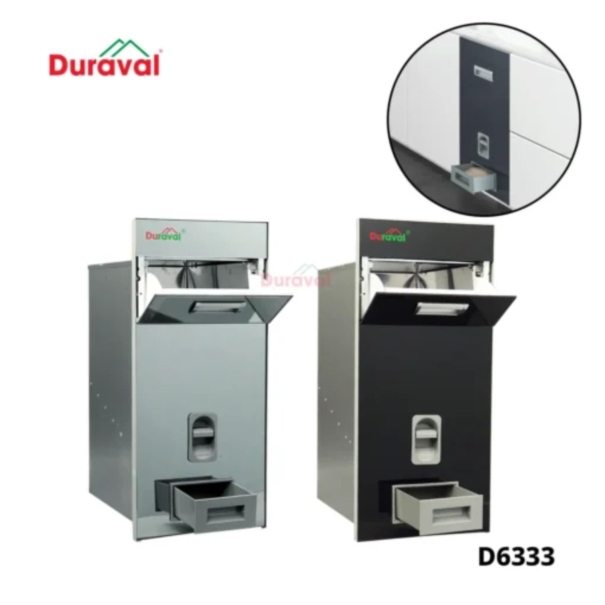 Thùng đựng gạo do Duraval cung cấp