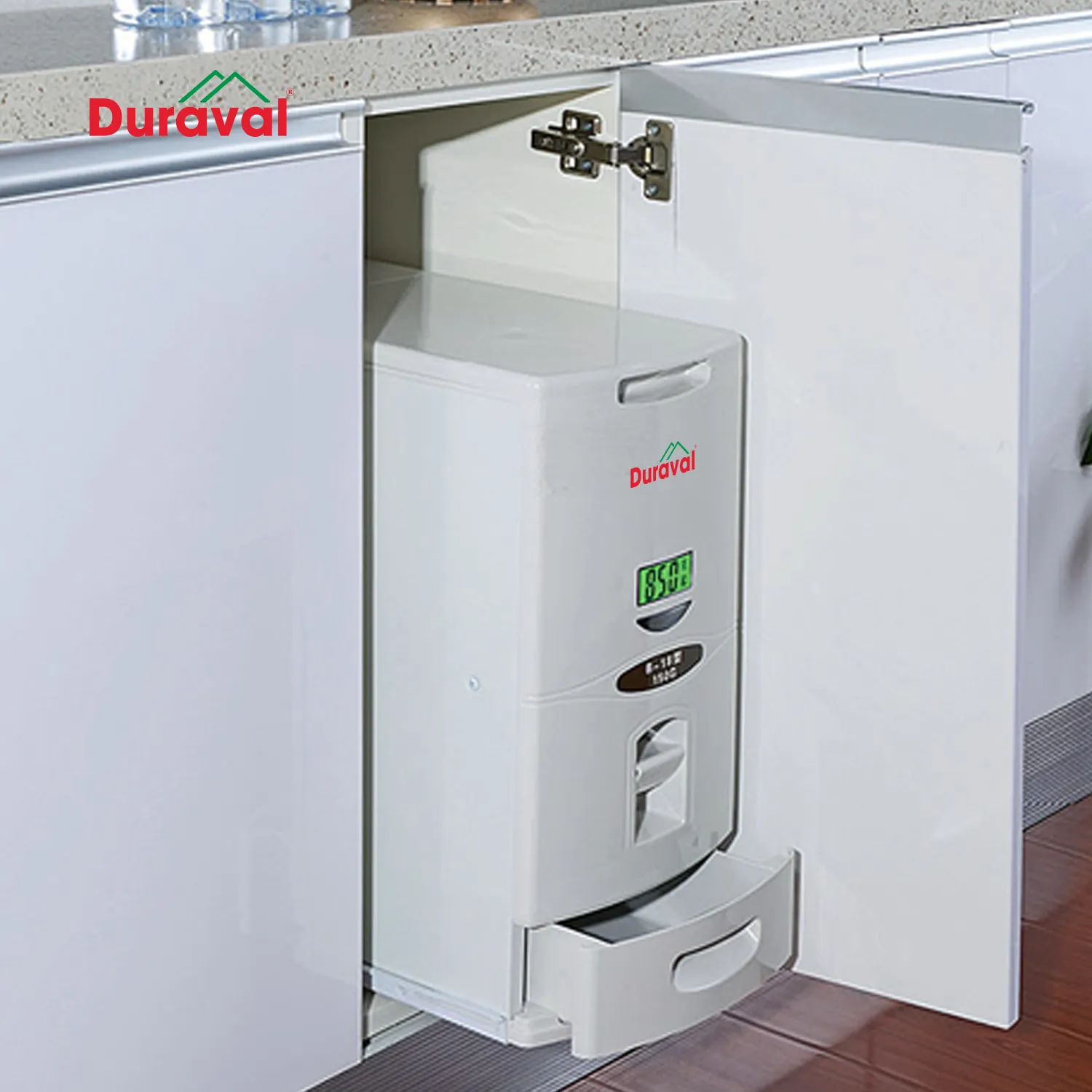 Thùng đựng gạo điện tử Duraval có nhiều kích thước cho bạn lựa chọn!