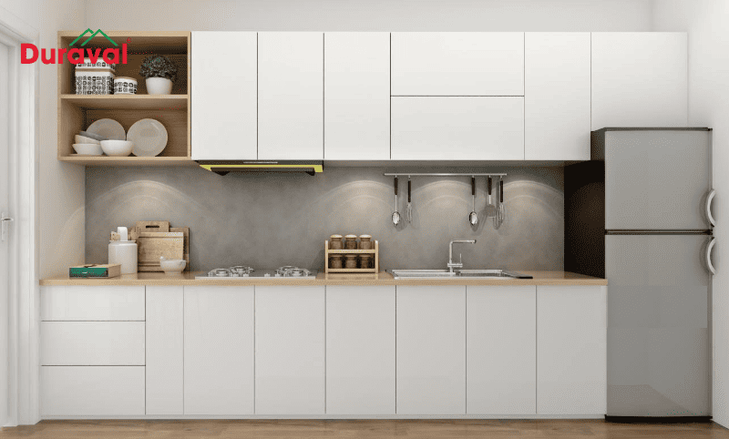 Lợi ích khi bố trí bếp chữ I