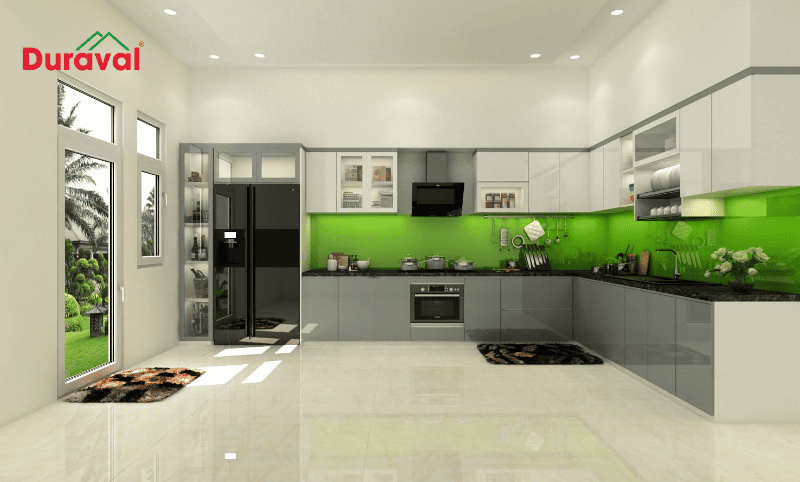 Cách bố trí phòng bếp đẹp cho người mệnh Mộc