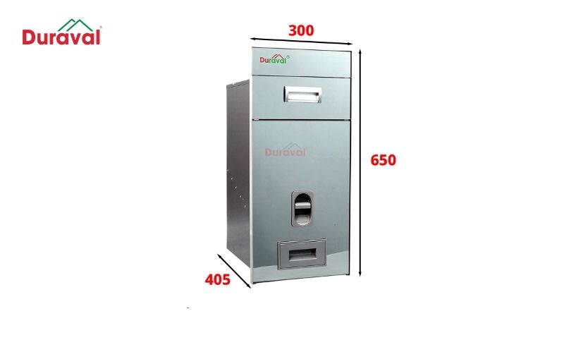 Kích thước thùng gạo mặt gương phổ biến