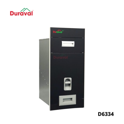 Thùng gạo tráng gương inox 304 Duraval D6334