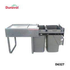 Thùng rác hai ngăn liền cánh Duraval D6327