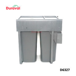 Thùng rác hai ngăn liền cánh Duraval D6327