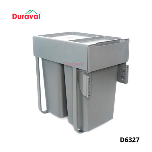 Thùng rác hai ngăn liền cánh Duraval D6327