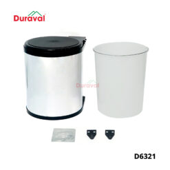 Thùng rác tròn inox treo tủ bếp Duraval D6321