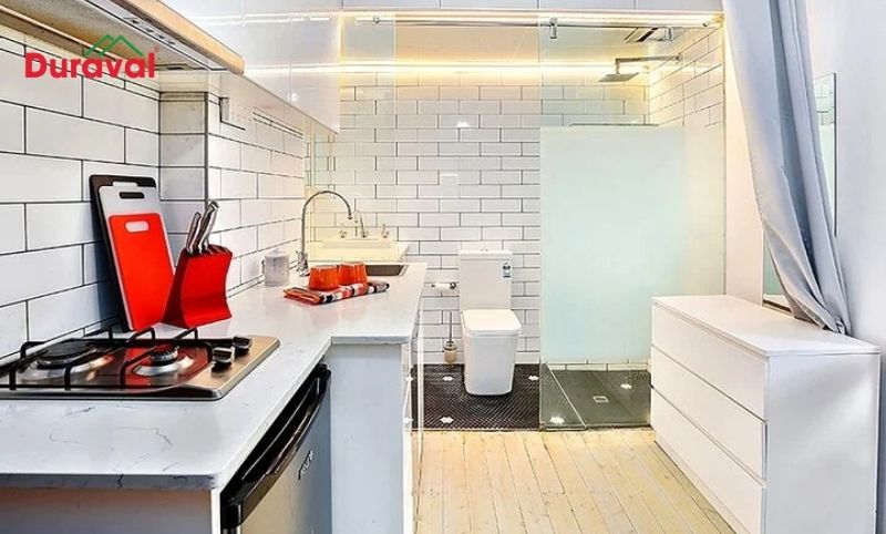 Dựa vào 3 cách trên để xác định nhà vệ sinh có đối diện bếp hay không nhé!