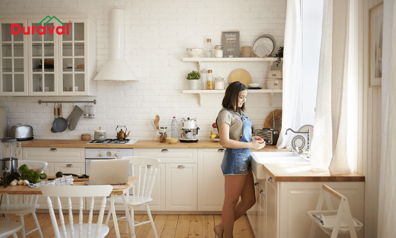 Cách đặt bếp và bồn rửa đúng cách