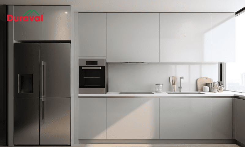 Một số điểm cần lưu ý khi xác định khoảng cách giữa tủ lạnh và bếp