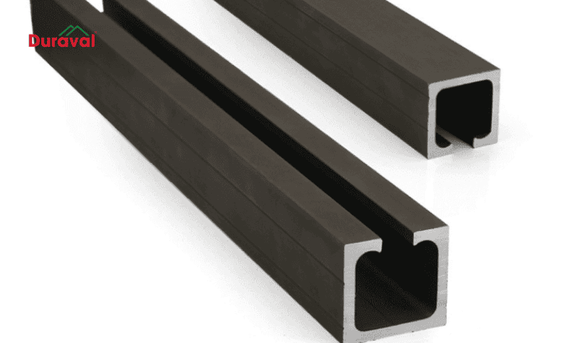 Ray trượt cần chịu được trọng lượng cánh cửa để đảm bảo an toàn