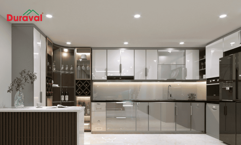 Tủ bếp inox