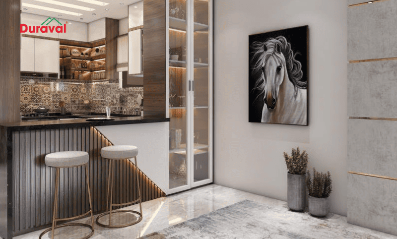 Lợi ích của việc thiết kế quầy bar trong bếp