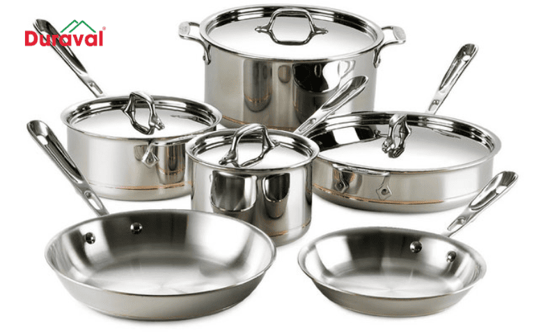 Các loại nồi chảo dùng cho bếp từ