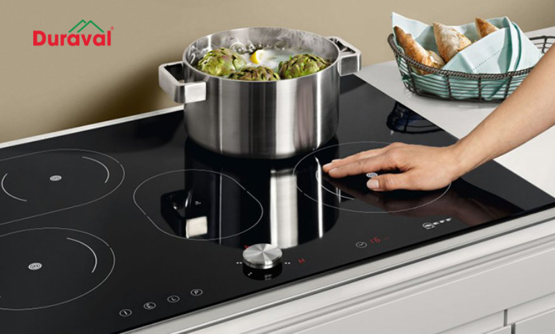 Không để bếp hoạt động khi không có nồi
