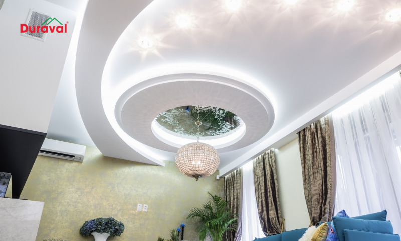 Cấu tạo trần thạch cao giật cấp