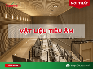 Mẫu vật liệu tiêu âm