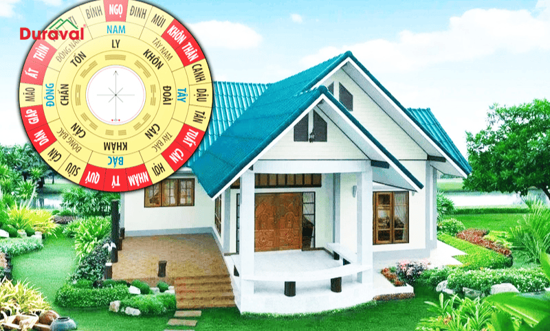 Hướng tốt để xây nhà năm 2025