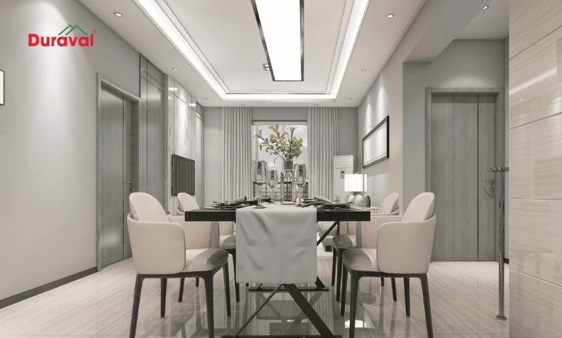 Phối màu trần thạch cao trung tính