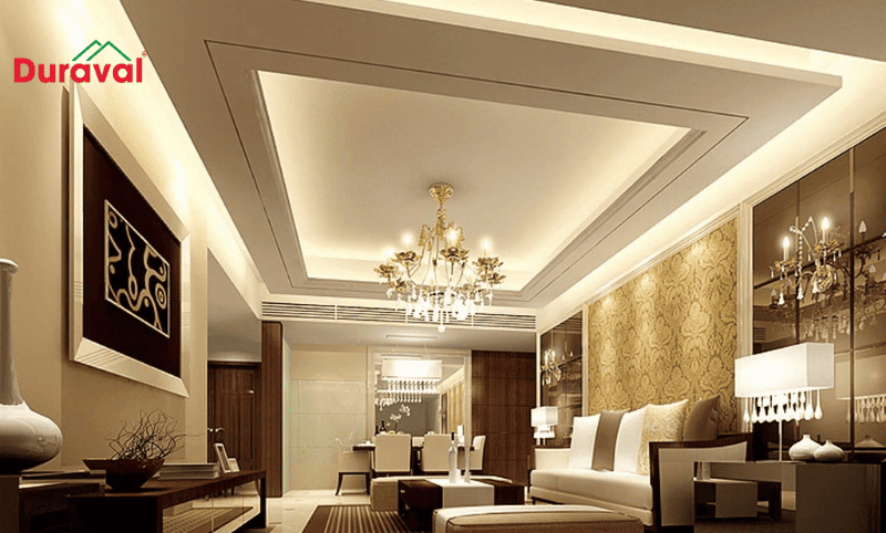Mẫu trần thạch cao cho người mệnh Thổ