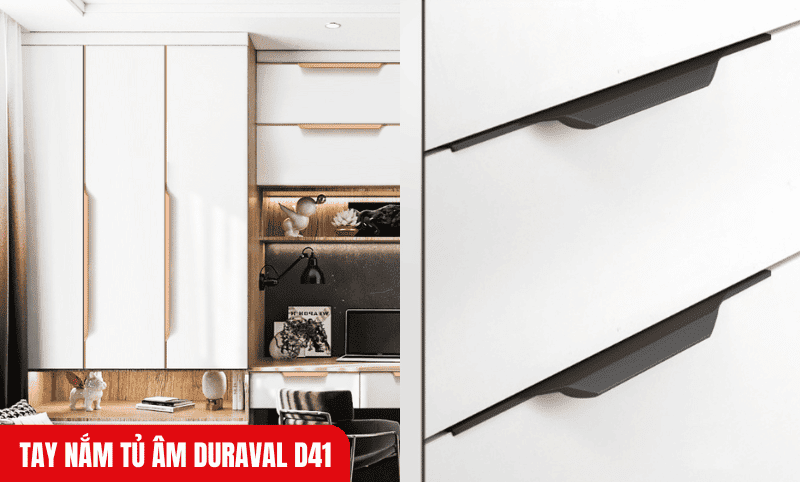 Tay nắm tủ Duraval D41