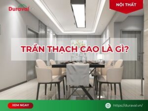 Trần thạch cao là gì