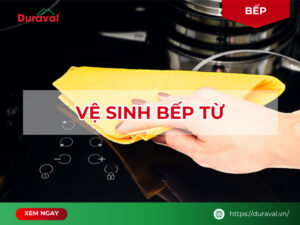 vệ sinh bếp từ