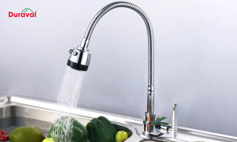 Lựa chọn vòi rửa bát được làm bằng chất liệu tốt