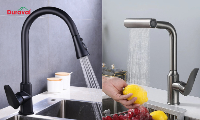 Vòi rửa bát nóng lạnh