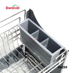 D6259 - Giá bát nâng hạ inox 304, Ống đũa Duraval D6259-2