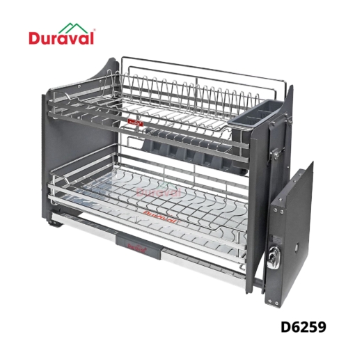 D6259 - Giá bát nâng hạ inox 304, Ống đũa Duraval D6259