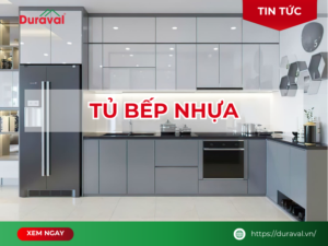 Tủ bếp nhựa