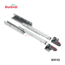 D3112 - Ray âm giảm chấn toàn phần, chốt Duraval D3112
