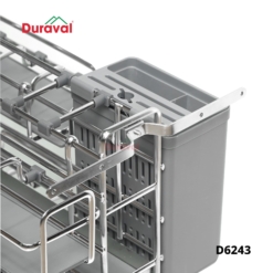 D6243 - Giá dao thớt - gia vị inox 304 nan ovan D6243-3