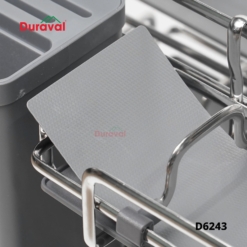 D6243 - Giá dao thớt - gia vị inox 304 nan ovan D6243-4