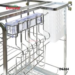 D6244 - Giá dao thớt inox 304, Ray chống gỉ Duraval D6244-2