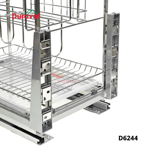 D6244 - Giá dao thớt inox 304, Ray chống gỉ Duraval D6244-5
