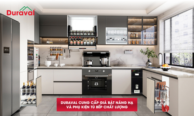 Duraval - Địa chỉ mua phụ kiện tủ bếp chất lượng