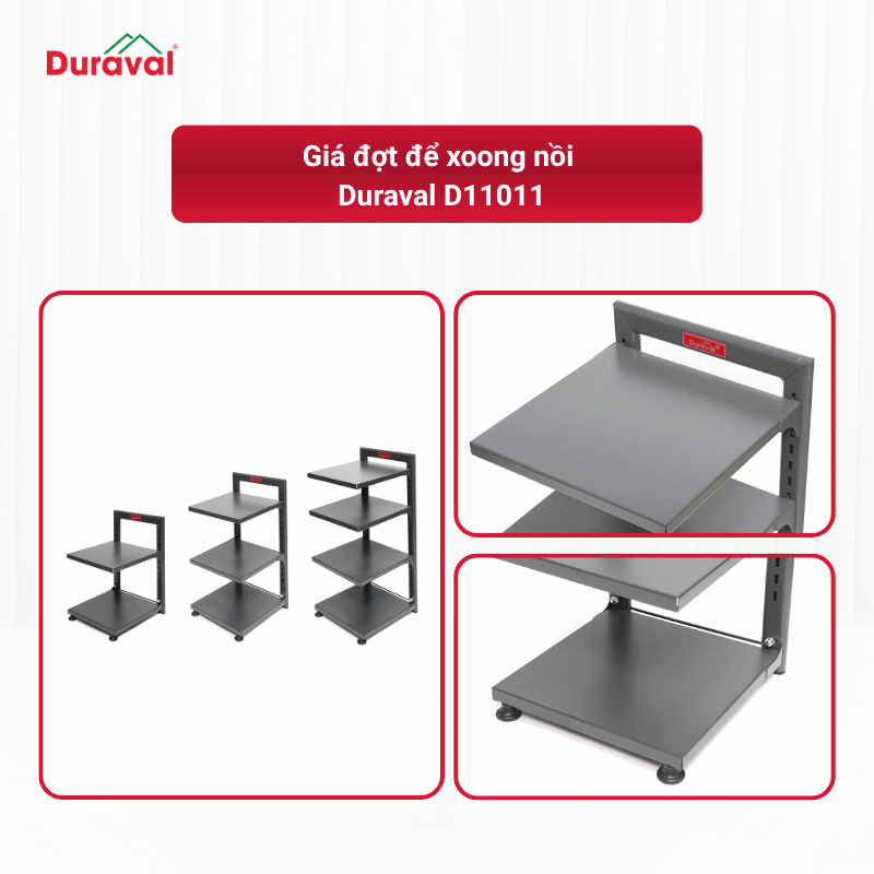 Giá đợt để xoong nồi Duraval D11011