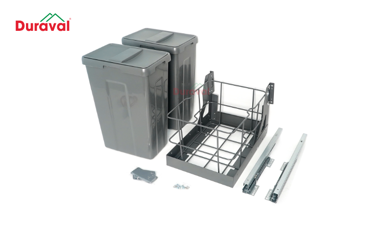 Chọn thùng đựng rác dựa theo dung tích sẽ giúp bạn mua được sản phẩm phù hợp