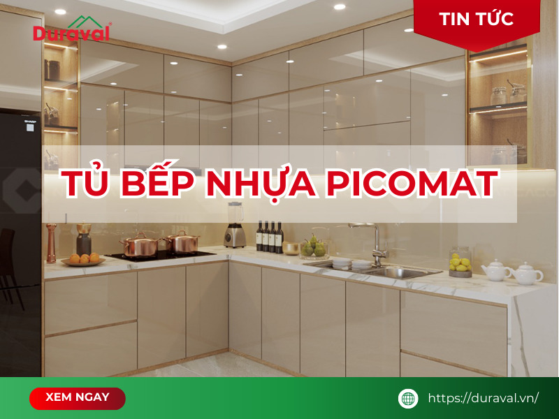 Tủ bếp nhựa Picomat