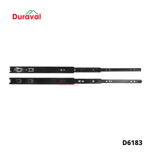 D6183 - Ray bi 3 tầng Duraval đen 35mm D6183-4