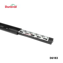 D6183 - Ray bi 3 tầng Duraval đen 35mm D6183-5