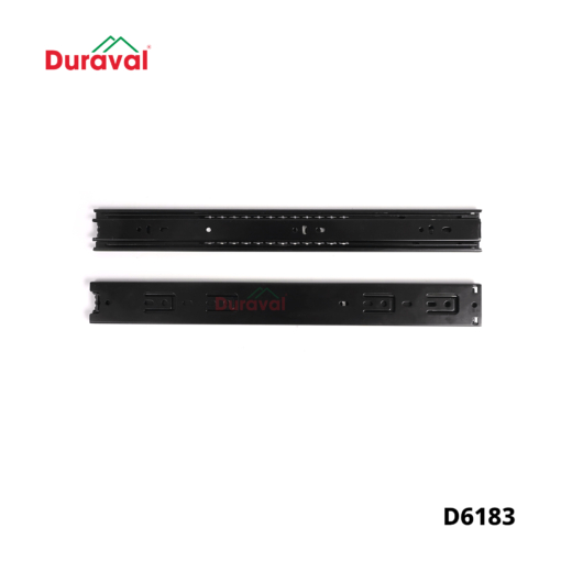 D6183 - Ray bi 3 tầng Duravall đen 35mm D6183